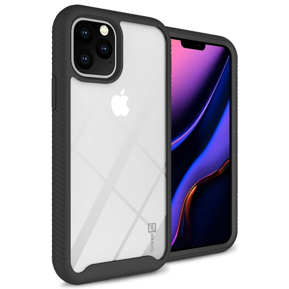 CoverON Apple iPhone 11 Pro Case Heavy Duty Full Body Slim Fit Shockproof Clear Phone Cover - EOS Series