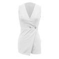 thumbnail image 5 of Combinaison Pure Couleur pour Femmes et Amincissante pour Toutes Occasions, 5 of 5