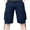 Navy, variant on IROINNID Cargo Shorts for Men Plus Size Cargo Shorts Multi-Pockets Relaxed Summer Beach Shorts Pants,Gray