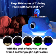 Luna Storytime Projector Machine Starter Set 5 Stories & 5 Songs, Toddler Toy Gift for Ages 3+