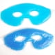thumbnail image 4 of Mascarilla de gel frío o caliente reutilizable: ayuda a calmar caras hinchadas, ojeras, ojos cansados, dolores de cabeza, migrañas, etc. Rojo Verde, 4 of 5