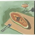 thumbnail image 1 of Great Art Now Still Life with Papaya I by Melissa Wang, Canvas Wall Art, 12W x 12H, 1 of 2