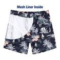 thumbnail image 4 of SURF CUZ Men's Swim Trunks Quick Dry Beach Swim Shorts for Men with Mesh Lining, up to Size 3XL, 4 of 8