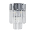 thumbnail image 5 of Bethel International Wall Sconce Chrome Stainless Steel & Crystal, 5 of 5