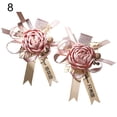 thumbnail image 2 of 2Pcs/Set Chinese Wedding Corsages Romantic Bow Decor Alloy Traditional Bride Groom Brooches Pin for Wedding Engagement A, 2 of 6