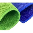 thumbnail image 2 of 16 Pack Microfiber Scrub Dish Cleaning Cloth, Non-Scratch, Reusable & Durable for Pan Pot Dish Cooktop Stovetop Counter Kitchen Household, Machine Washable, 6 x 6 Inch, Blue & Green Assorted, 2 of 8