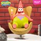 thumbnail image 3 of Figura de anime de Bob Esponja, Patricio Estrella, regalo de cumpleaños de Año Nuevo, decoración, juguetes para niños, modelo de dibujos animados de animación coleccionable, 3 of 4