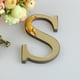 thumbnail image 1 of Fiudx Adhesivo de Pared Acrílico para Espejo, 26 Letras Del Alfabeto, Diseño Reflectante Dorado, Decoración para El Hogar y La Oficina, Arte de Pared Versátil, Fácil de Despegar y Pegar, Tamaño de 10, 1 of 3