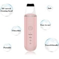 thumbnail image 3 of Skin Scrubber - Skin Spatula, Blackhead Remover Pore Cleaner with 4 Modes,Skin Care Tools, Comedones Extractor for Facial Deep Cleansing (Pink)- 2 Silicone Covers Included, 3 of 7