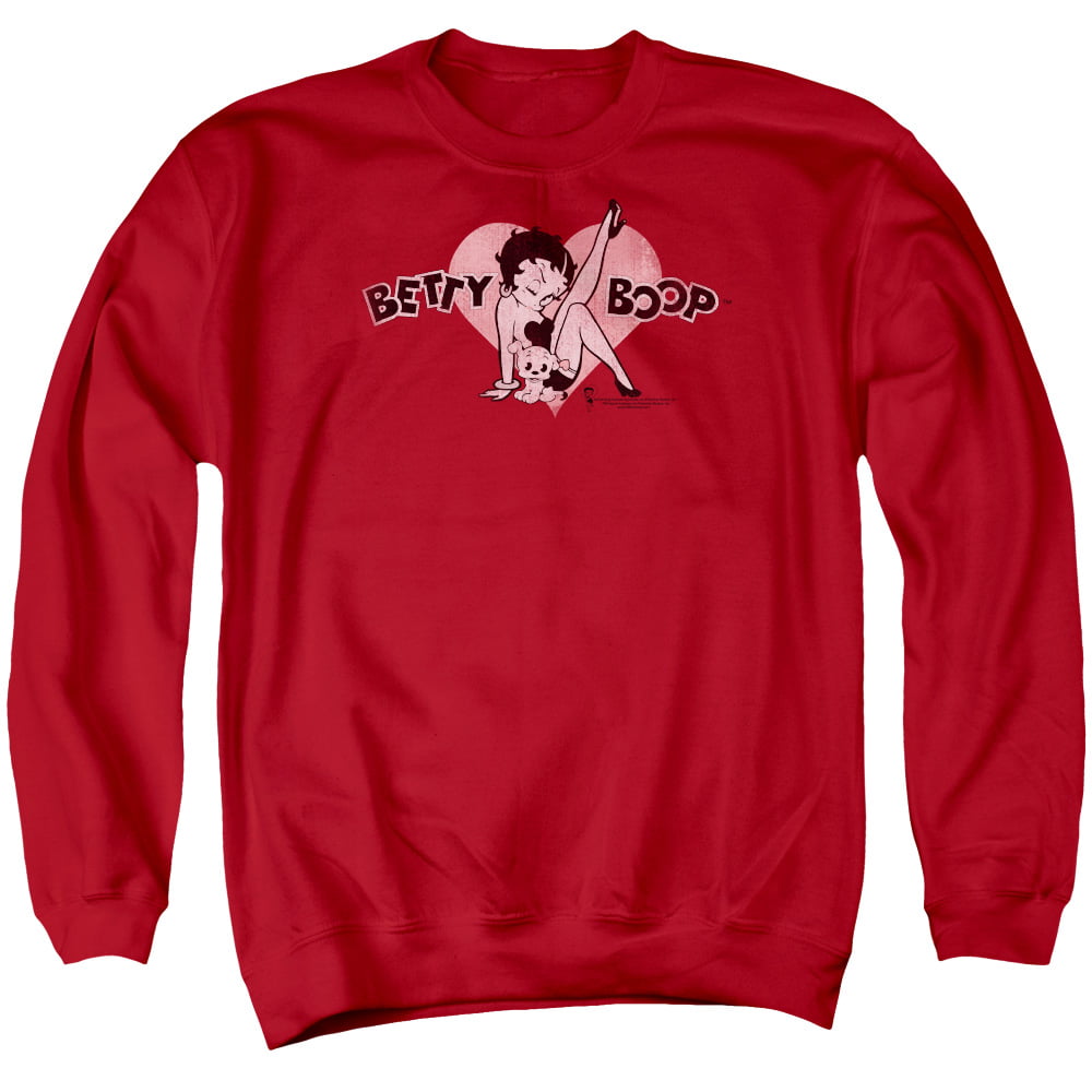Vintage Betty Boop Graphic Sweatshirt  Vintage Hoodie Crewneck  Streetwear Fashion & Retro Style  Holiday Crewneck XL