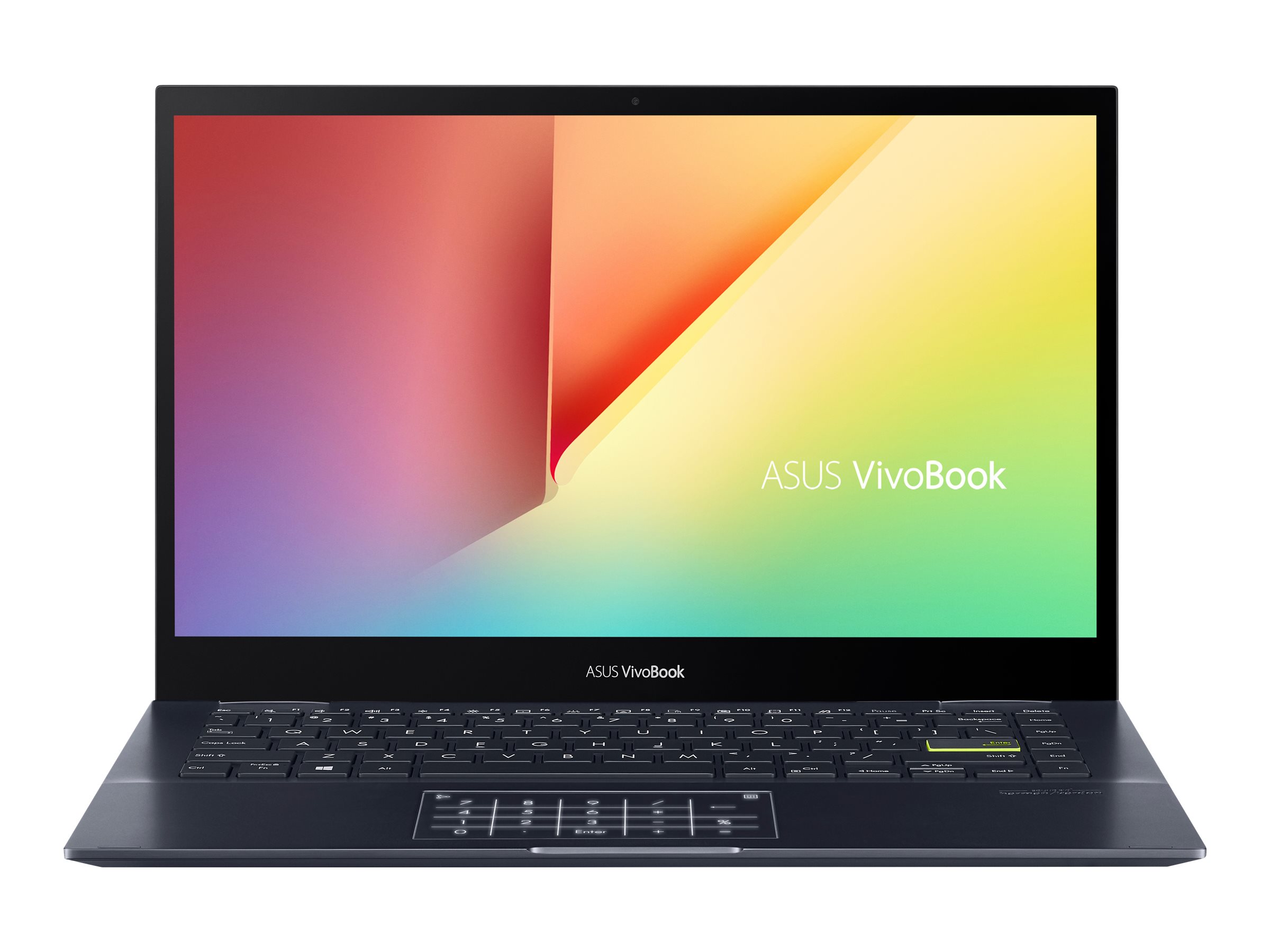 ASUS VivoBook Flip 14 TM420IA XB51T - Flip design - AMD Ryzen 5 4500U / 2.3 GHz - Win 10 Pro 64-bit - Radeon Graphics - 8 GB RAM - 256 GB SSD NVMe - 14" touchscreen 1920 x 1080 (Full HD) - Wi-Fi 5 - bespoke black - with 1 year Domestic ADP with product registration - image 5 of 13