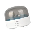 thumbnail image 3 of Lámpara de noche de luna con altavoz Bluetooth, altavoz portátil para sala de estar y camping. Blanco, 3 of 9