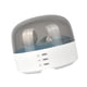 thumbnail image 3 of Lámpara de noche con altavoz Bluetooth y luz de luna para mesita de noche, ideal para exteriores, dormitorio y patio. Blanco, 3 of 9