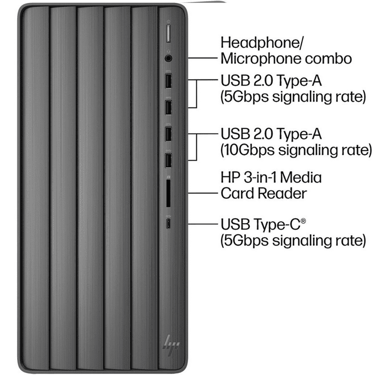 HP Envy Desktop, Intel i5 Tower Desktop, W1Intel i5-14400, Intel UHD Graphics, 16GB RAM, 1TB SSD, with ADATA External 1TB SSD Bundle, Wi-Fi 6, Windows HP Envy Desktop, Intel i5 Tower Desktop, W1Intel i5-14400, Intel UHD Graphics, 16GB RAM, 1TB SSD, with ADATA External 1TB SSD Bundle, Wi-Fi 6, Windows