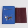 thumbnail image 4 of PU Leather Cover Holder Luggage Tag for Women Men Travel Fashion Lover Couple Weddings Gift, 4 of 9