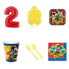 Mickey Mouse Party Supplies Party Pack For 24 With Red #2 Balloon