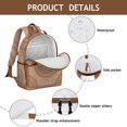 thumbnail image 4 of Healing Psychedelic Style Student Backpack Adjustable Padded Straps Chest Strap Large Capacity Durable Backpack For Daily Use, 4 of 6