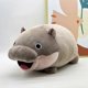 thumbnail image 2 of Moo Deng Hippo Plush, Moo Deng Plush Toys,Moo Deng Toy,Cute Pygmy Hippo Plushie, 2 of 5
