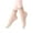 White, variant on 5 Pairs Women Sheer Ankle Socks Silky Anti-Slip Nylon Stockings (Black)