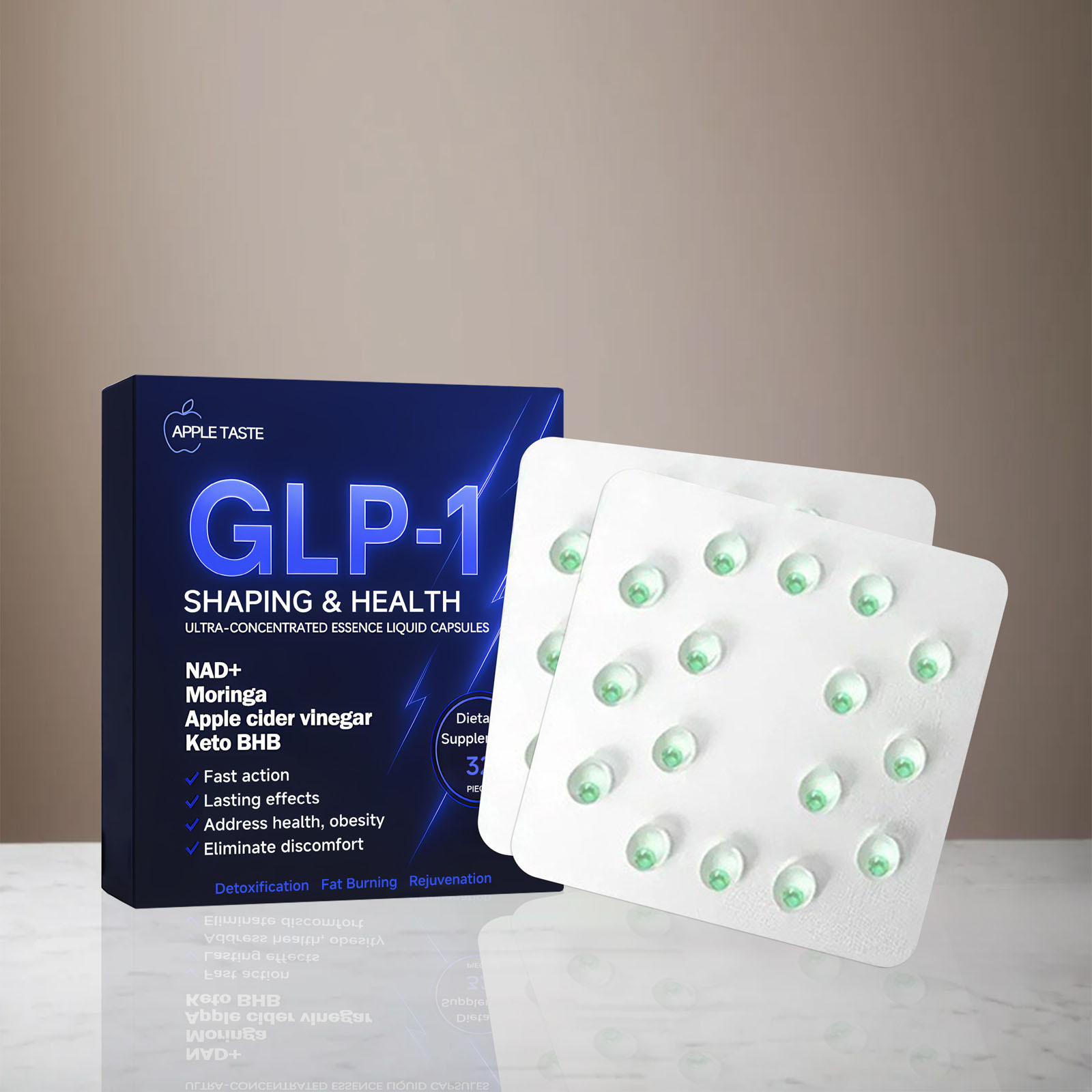 peaka glp 1 review Health Concentrated Liquid Pearls PEAKA GLP 1 And NAD + Liquid Pearls For  Promote Digestion Women And Men 5ml