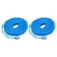 thumbnail image 1 of Unique Bargains 26.24ft Nylon Portable Clothesline Windproof Non Slip Washing Line, Blue 2 Pack, 1 of 5