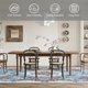 thumbnail image 4 of Alfombra Area Easy-Going, 183 x 274 cm, lavable, con estampado floral, rojo, 4 of 8