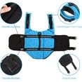 thumbnail image 4 of HAOCOO Dog Life Jacket Vest Saver Safety Swimsuit Preserver with Reflective Stripes/Adjustable Belt Dogs?Blue Bone,M, 4 of 7