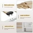 thumbnail image 4 of EnHomee Full Size Bed Frame with 4 Storage Drawers Upholstered Platform Bed Frame with Headboard & LED Lights & Charge Station, 4 of 8