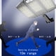 thumbnail image 4 of Foco LED de seguridad para calle, IP65, con sensor de movimiento, ideal para estacionamientos, control remoto con 264 bombillas SMD, para electrodomésticos., 4 of 7