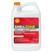 ShellZone Dex-Cool Extended Life ELC Antifreeze + Coolant, Concentrate, 1 Gallon
