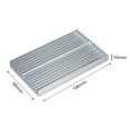 thumbnail image 5 of Disipador de calor de plata del radiador del refrigerador del módulo del disipador de calor Carevas Disipador de calor, 5 of 5