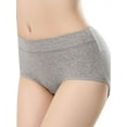 thumbnail image 5 of Underwear for Women Mid Waisted Soft Full Coverage Breathable Cotton Ladies Panties Briefs, 5 of 5
