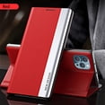thumbnail image 2 of Funda abatible para iPhone 14, 6S, 7, 8 Plus, 11 Pro Max, 12, 13 Mini, XS, XR, SE, 2020, Cartera de lujo, funda de libro con soporte, bolsa magnética Fivean unisex, 2 of 2
