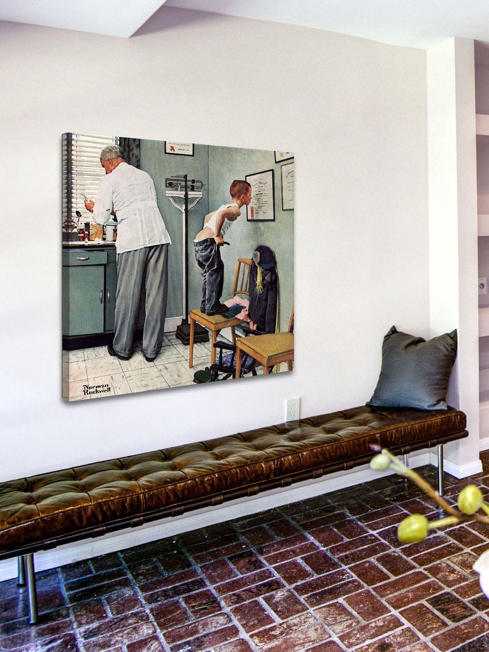 Marmont Hill Before the Shot by Norman Rockwell Canvas Wall Art