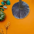thumbnail image 5 of Artificial Velvet Pumpkins Fall Harvest Decor Fabric Foam Pumpkins for Thanksgiving Halloween Table Centerpieces Wedding Farmhouse Autumn Home Decor, 5 of 7