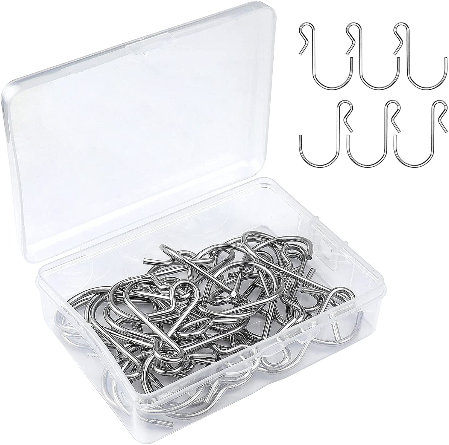 Metal Mini Gutter Hang Hooks Christmas Lights Ornament Hook