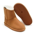 thumbnail image 3 of Boatilus Girls Pepper 20 Lined Rain Boots, Cognac,5 M US, 3 of 7