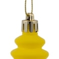 thumbnail image 2 of Vickerman 7" Yellow 4-Finish Finial Ornament, 8 per Box, 2 of 5