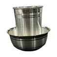 thumbnail image 4 of 999 Pure Silver 300ml Glass & 250ml Bowl - 4.0-inch Set#02, 4 of 9