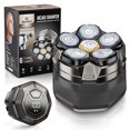 thumbnail image 1 of Prozing Rasoir pour Hommes Chauves, Rasoir Électrique Magnétique pour Hommes, Rasoir Rechargeable Étanche IPX7, 1 of 8