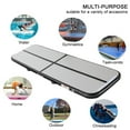 thumbnail image 2 of Fbsport 10 ft Inflatable Gymnastics Mat,  Air Track 4" for Home /Training/Cheerleading/Yoga/Water Sports with Pump, Black, 2 of 6