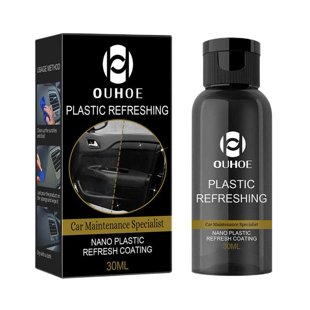 Agente Renovación Plástico Reparador 30/50 Ml para Mantenimiento Paneles Automóviles (30 Ml)
