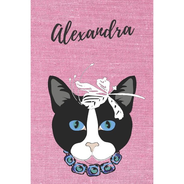 alexandra katzen notizbuch malbuch tagebuch individuelles personalisiertes blanko mi dchen frauen namen notizbuch blanko din a5 seiten ideal als uni weihnachts geburtstags geschenk fi r frauen walmart com