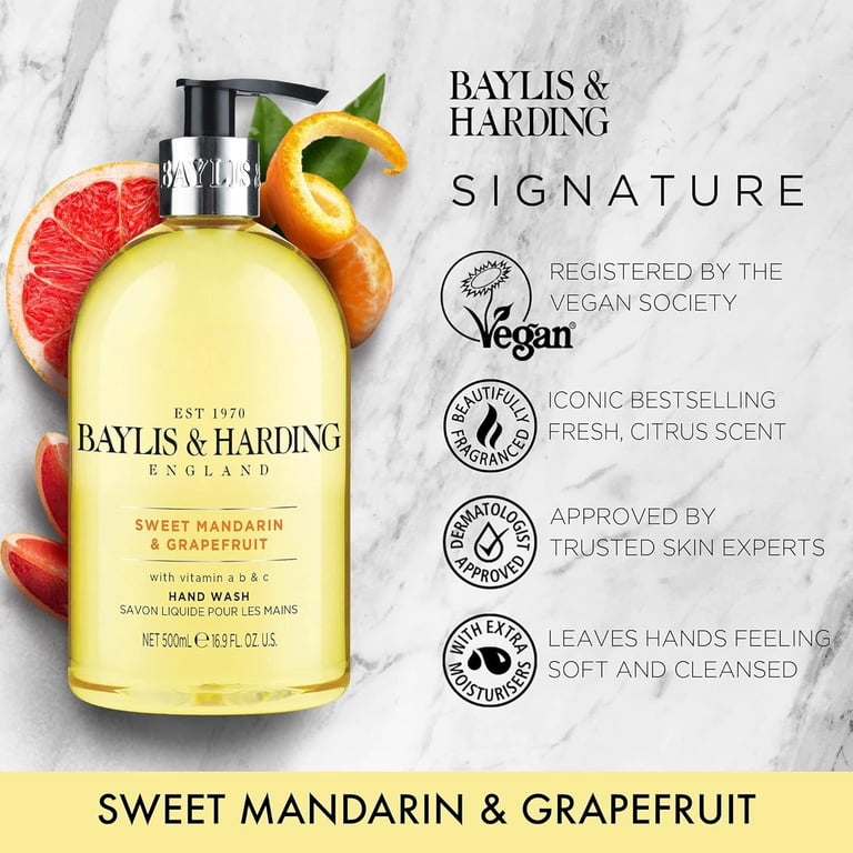Baylis and Harding, Hand Wash, 16.9 oz, Sweet Mandarin