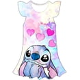 thumbnail image 2 of Disfraz de Stitch para niños y niñas de 1, 3, 7, 9 y 10 años, ropa de Cosplay, vestido de fiesta, vestidos de princesa para niñas, vestido de cumpleaños Up12M Gao Jinjia LED, 2 of 2