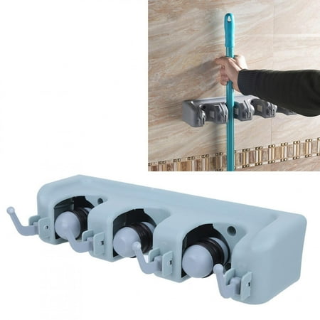 

Henmomu Broom Holder Broom Gripper Holds Easy On For Home Garage Storage Systems Garden Kitchen