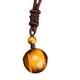 thumbnail image 3 of Colgante de piedra Yinane Unisex Amarillo 16 cm, 3 of 5