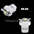 thumbnail image 3 of Alla Lighting Super Bright B8.5D 2721MF 17035 BP17035 2351MFX6 LED Bulbs, Red Instrument Panel Lights 3030 SMD Dashboard Lights, Gauge Cluster Lights, Speedometer Lights, Indicator Lights, 3 of 7