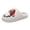 Red, variant on HEWUQI Christmas Slippers for Women Memory Foam Cute Fluffy Shoes Wide Width Non Slip Cute Indoor Slides Red Size 9