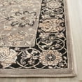 thumbnail image 4 of Persian Garden Silver/Cream Medium Rectangle Rug-Color:Grey/Black,Shape:Large Rectangle,Size:8' x 11', 4 of 4
